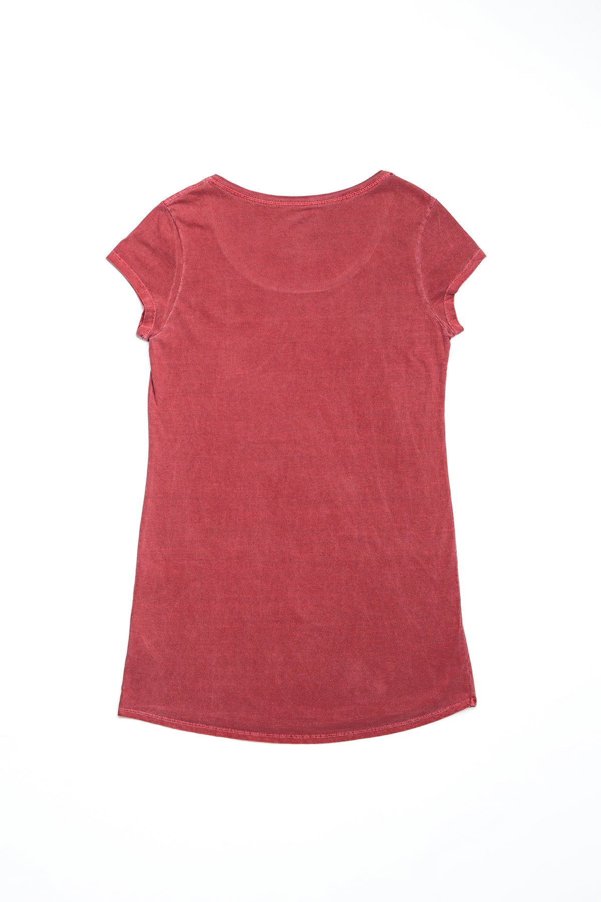 VESTIDO CAMISETÃO VERMELHO