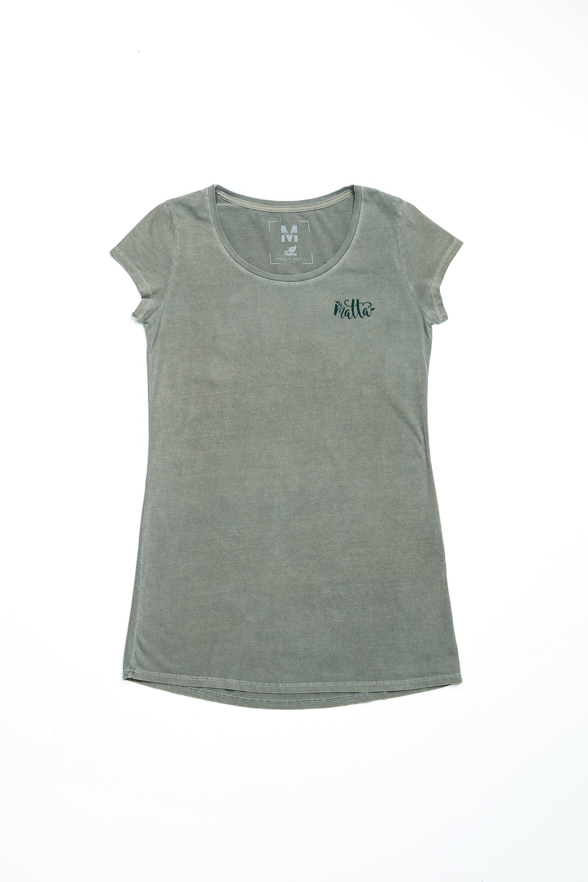 VESTIDO CAMISETÃO VERDE