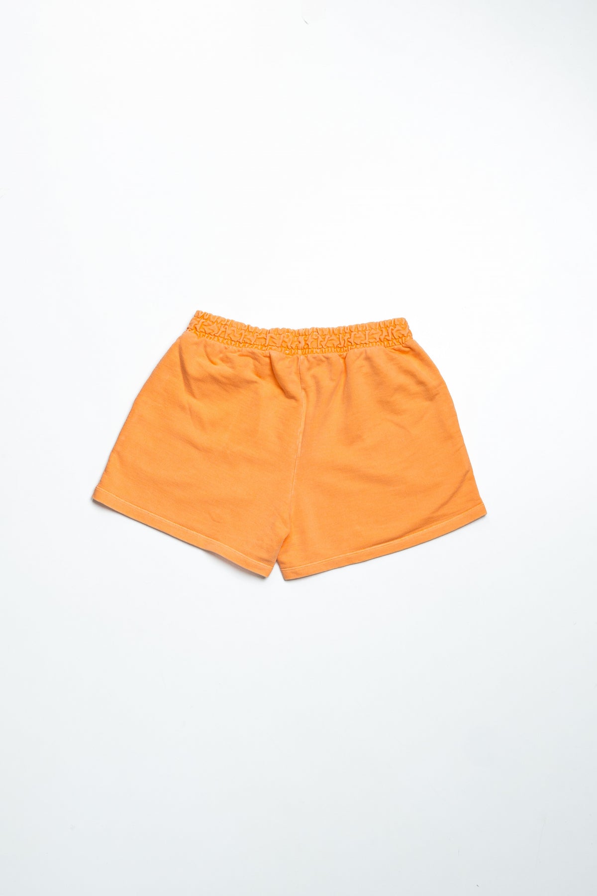SHORTS MOLETOM LARANJA