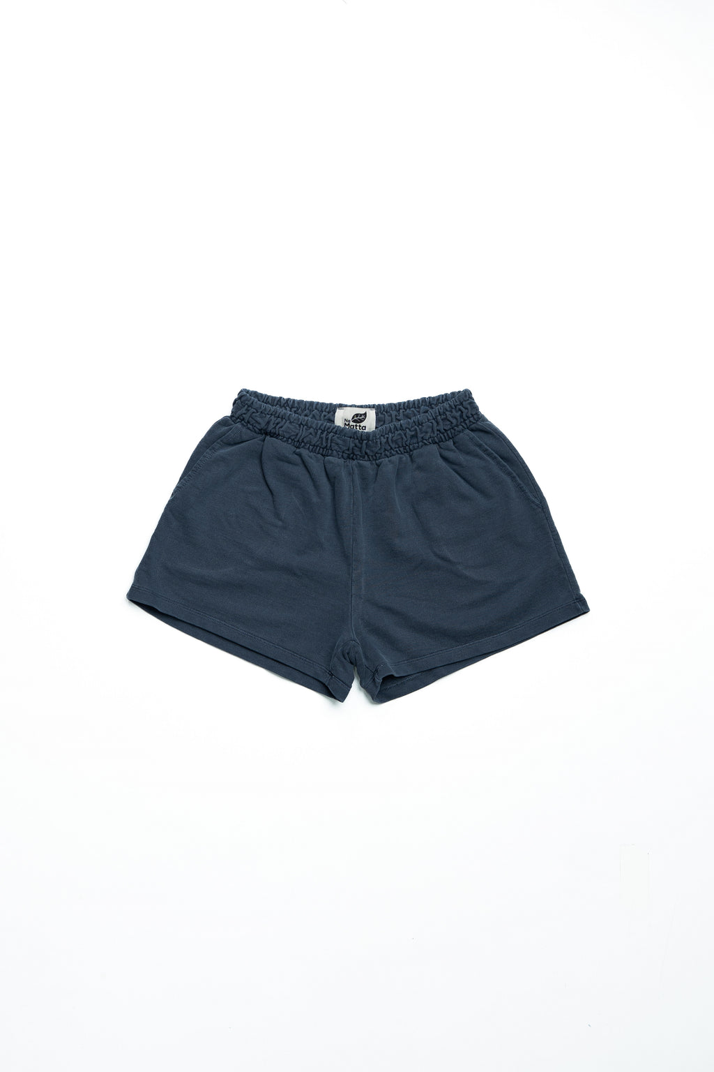 SHORTS MOLETOM AZUL