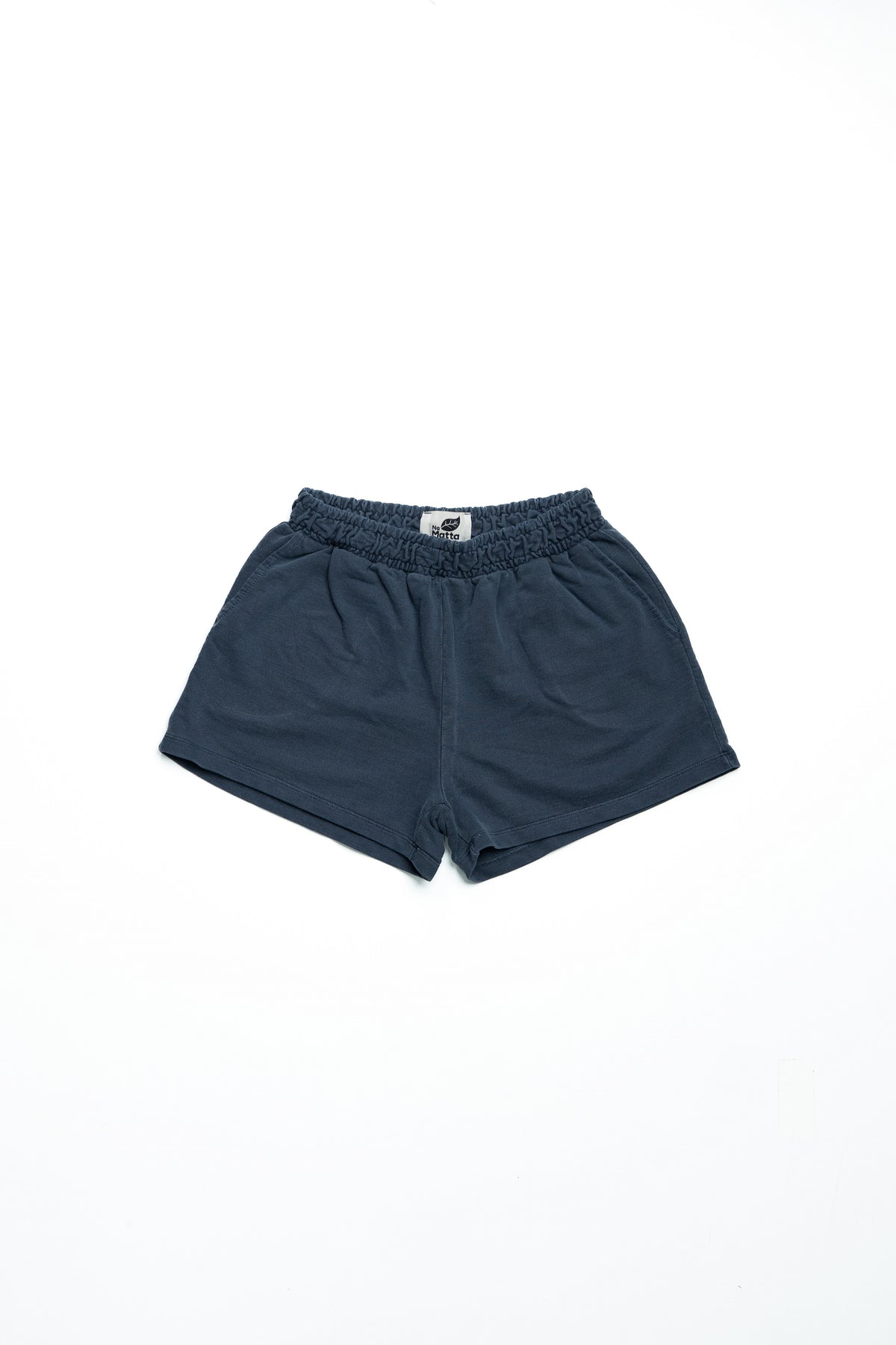 SHORTS MOLETOM AZUL