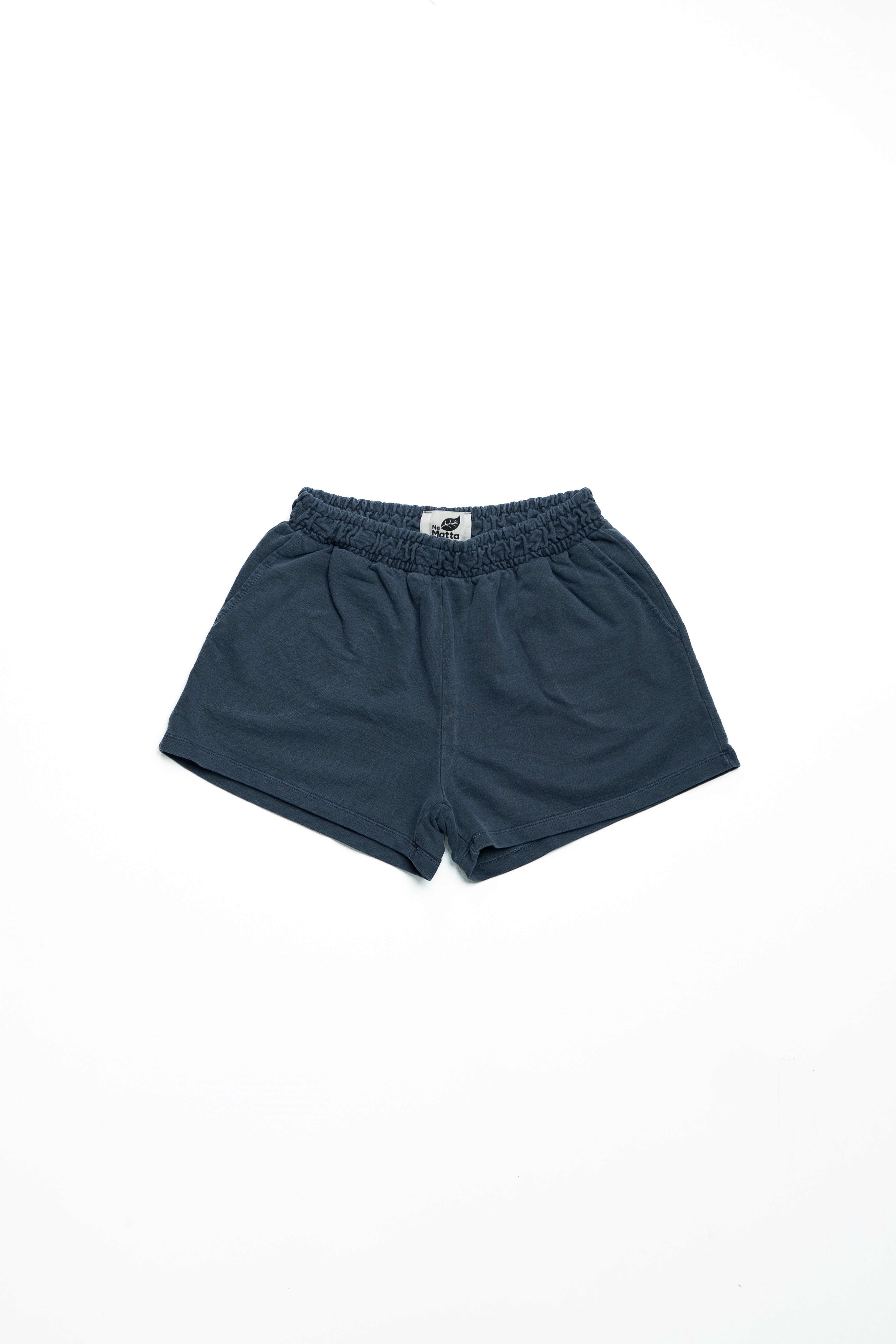 SHORTS MOLETOM AZUL