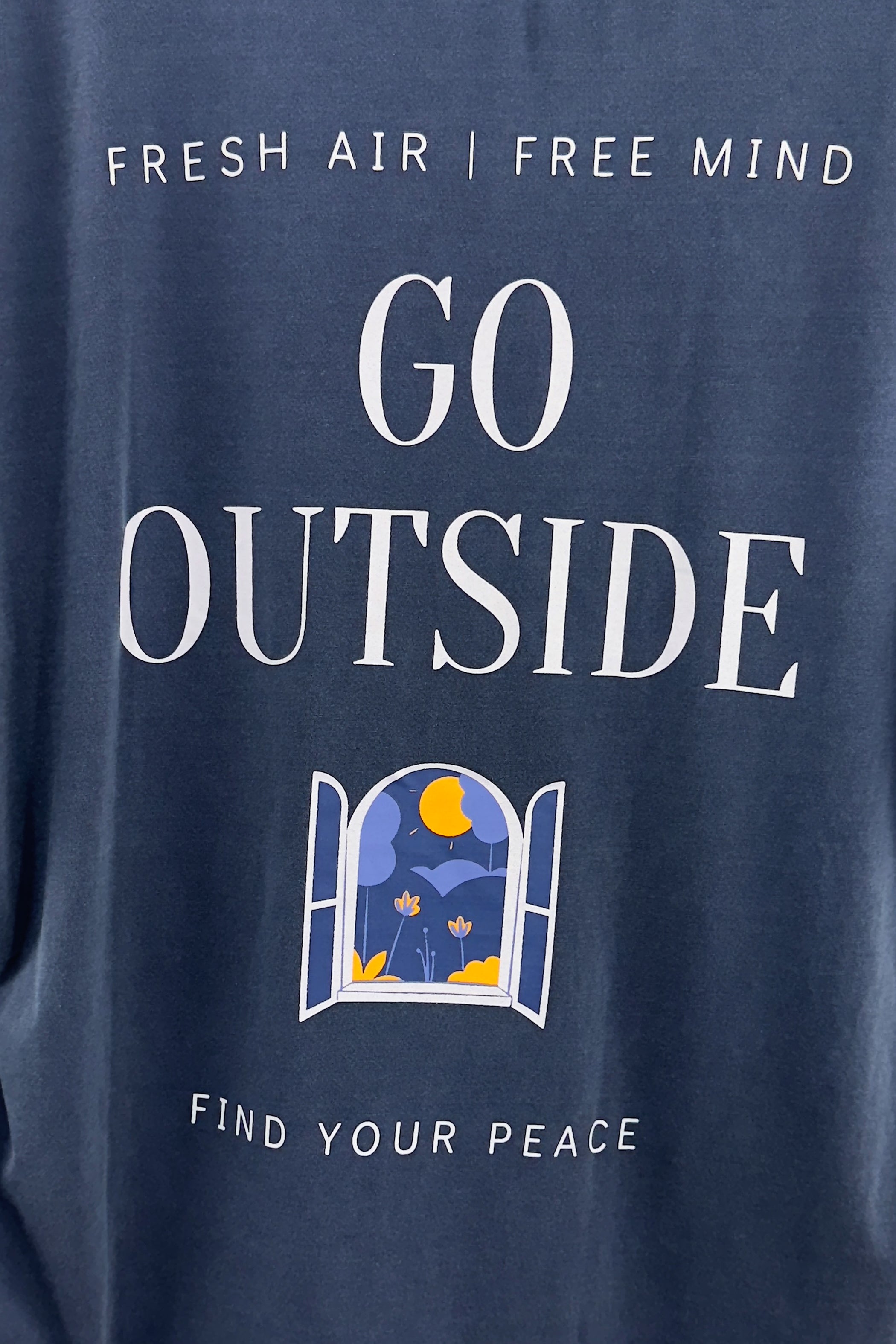CAMISETA OVER GO OUTSIDE