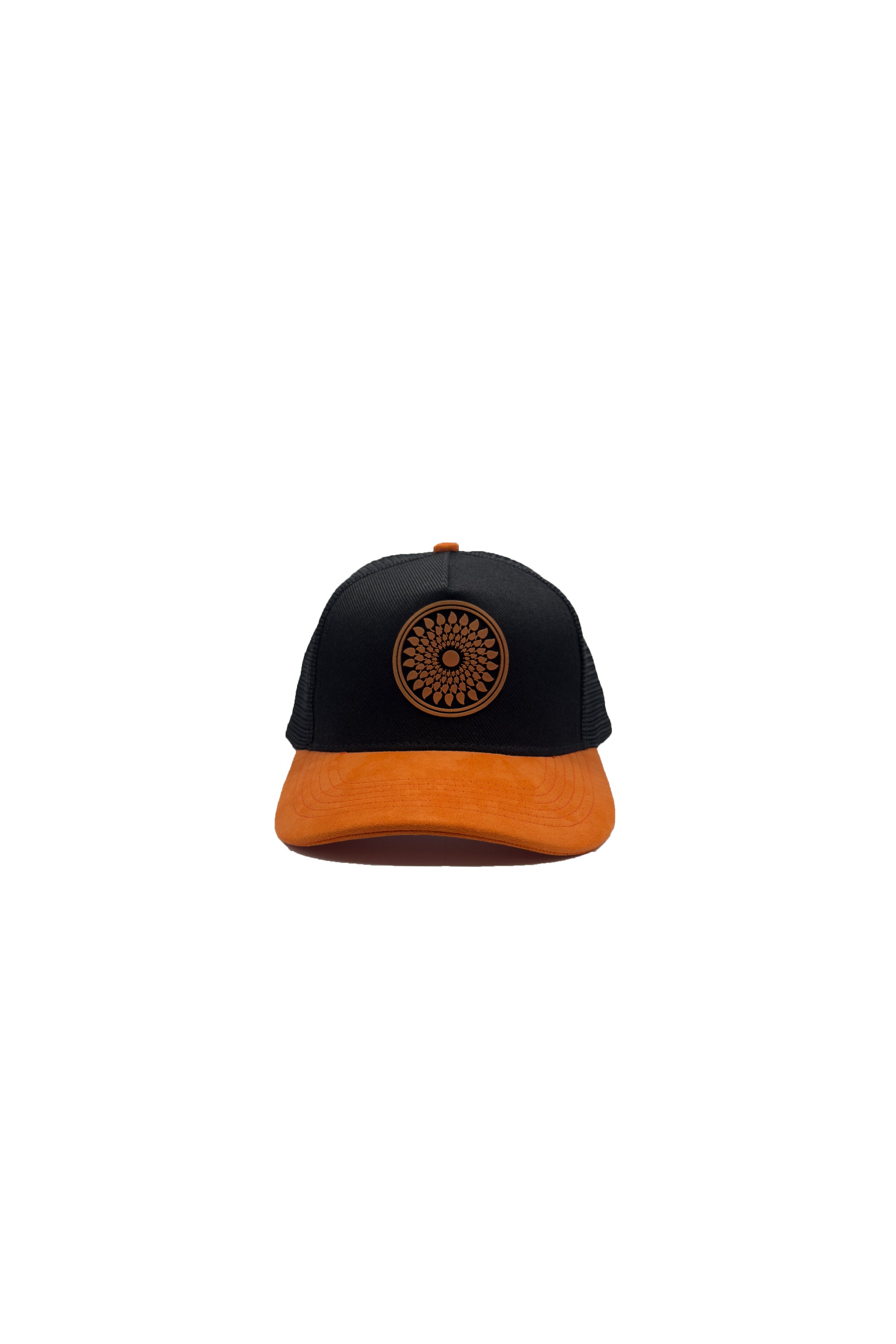 BONÉ TRUCKER MANDALA LARANJA