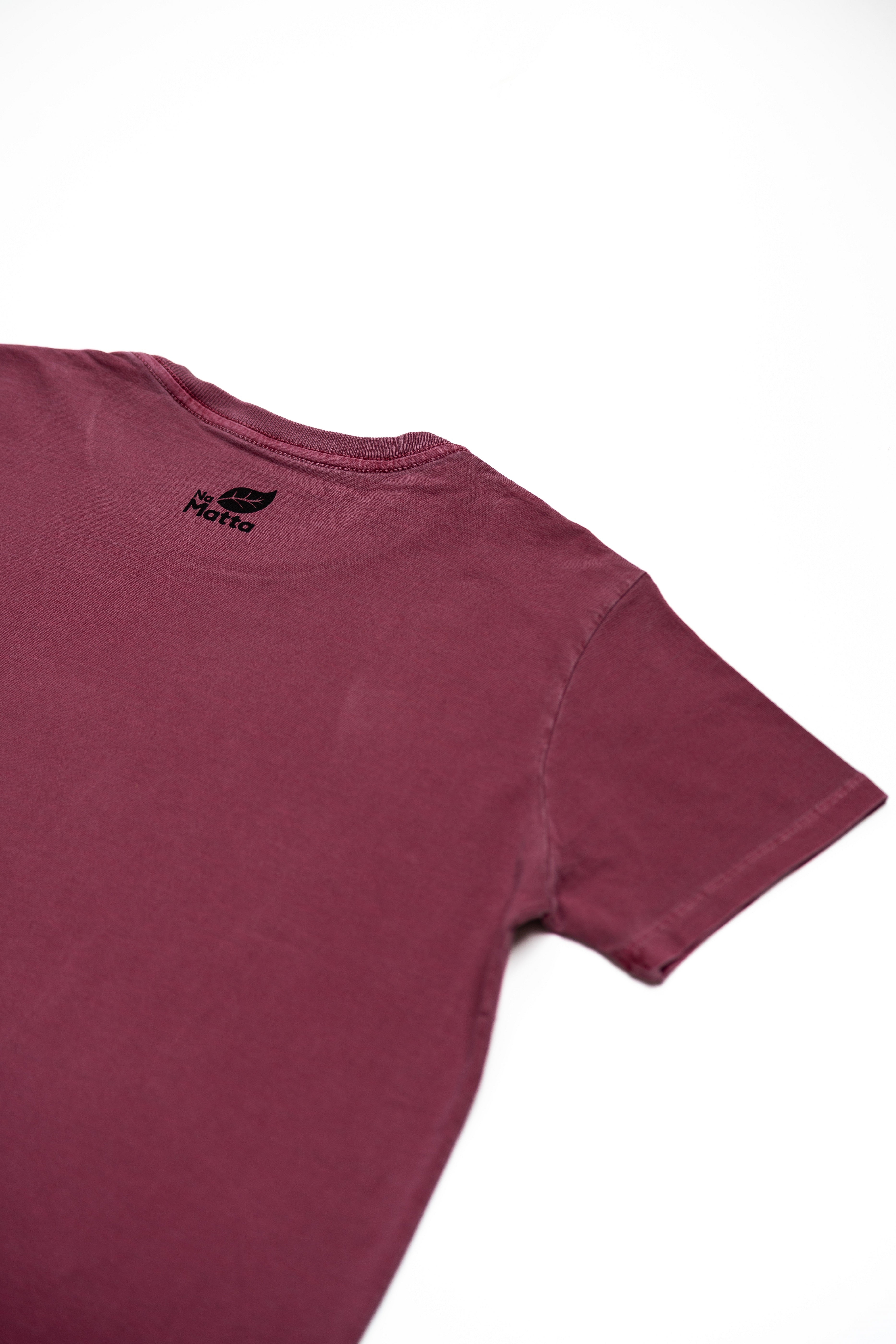 CAMISETA BÁSICA VINHO