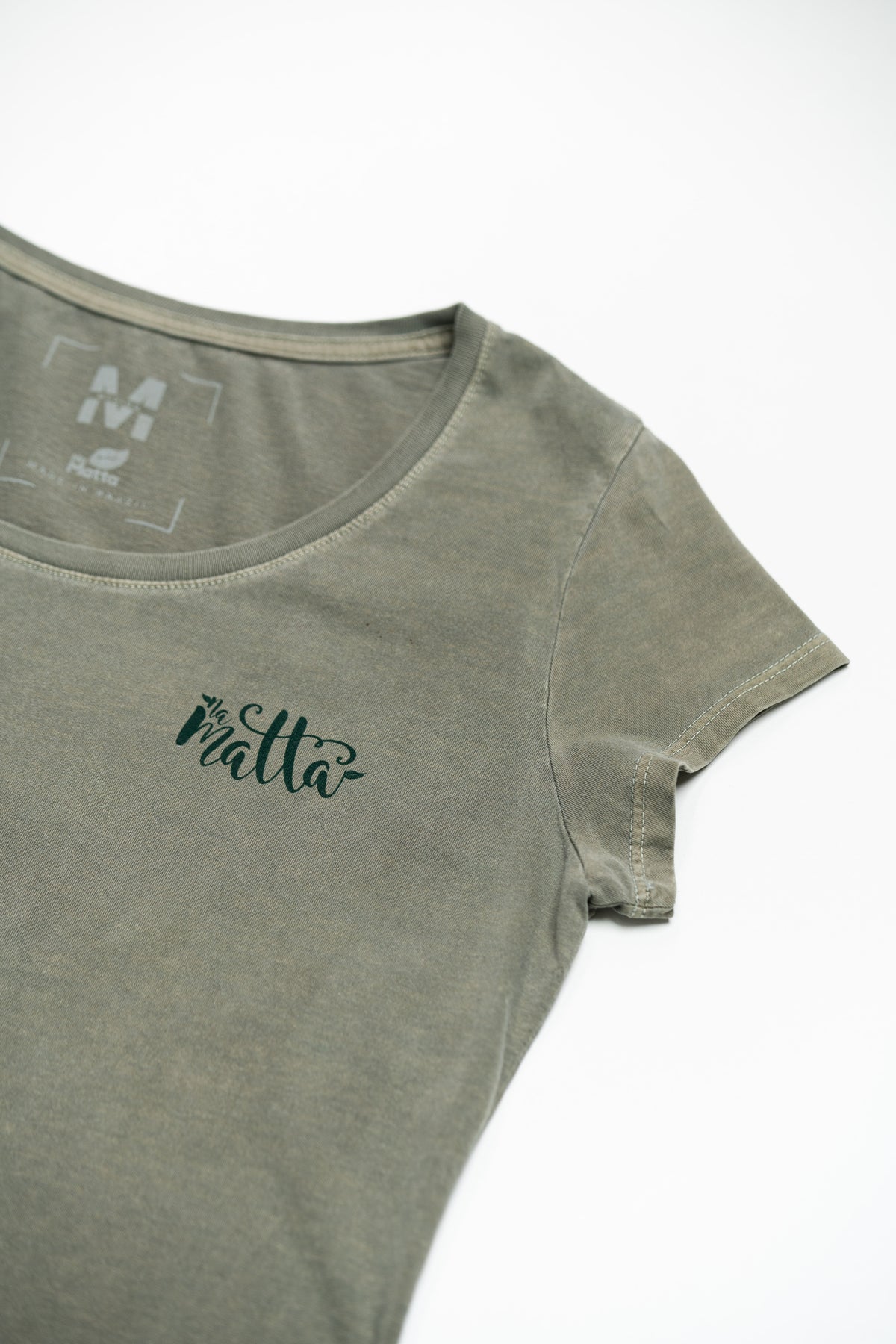 VESTIDO CAMISETÃO VERDE