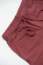 BERMUDA MOLETOM VINHO