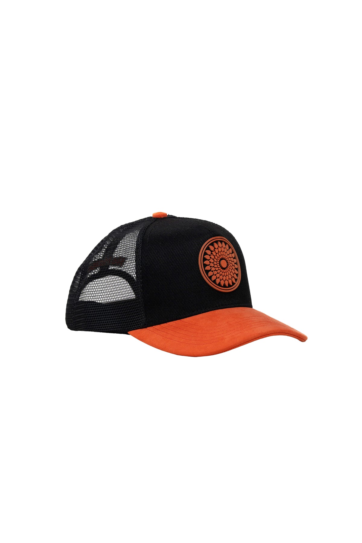 BONÉ TRUCKER MANDALA LARANJA