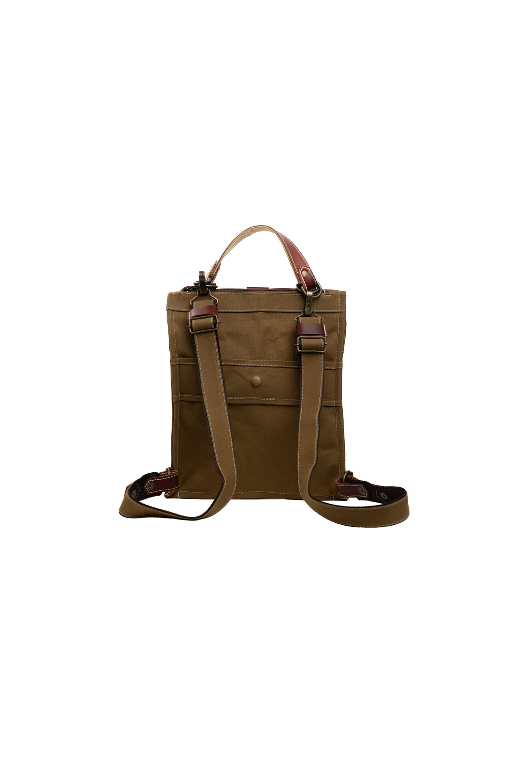 MOCHILA BOX PEQUENA OLIVA